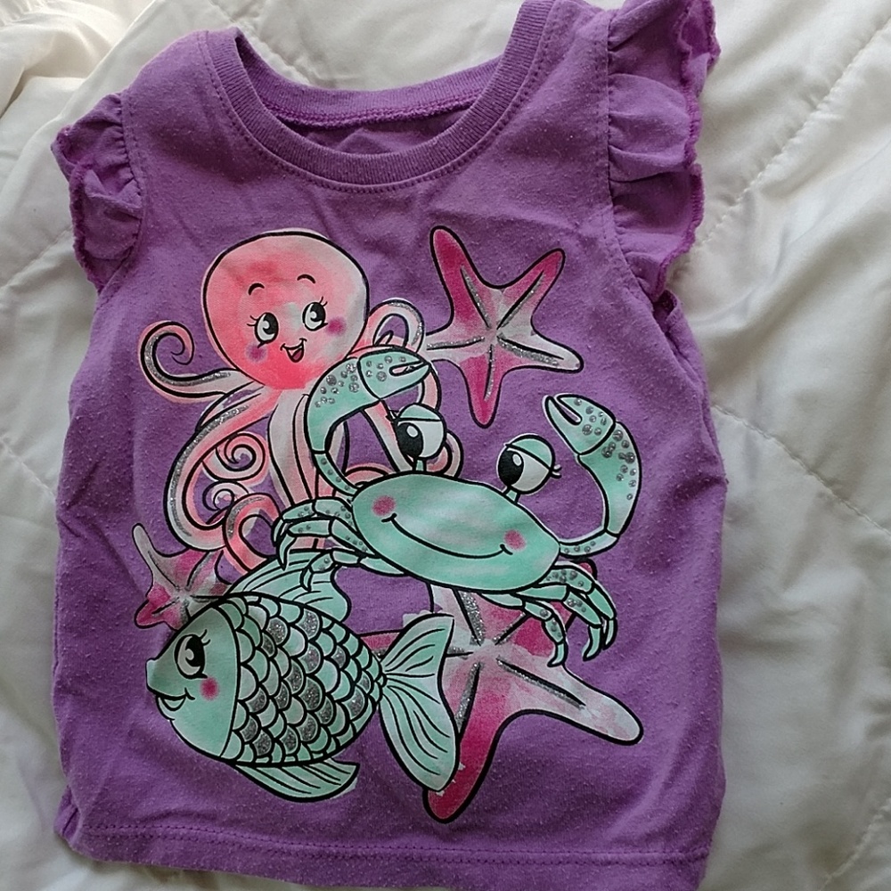 Garanimals size 12 months baby girls shirt